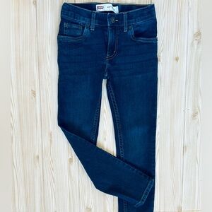 Levi's Girls sz 8 Dark Blue Jeans
